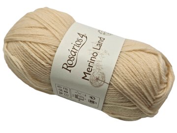 MERINO LAND 14 Beżowa 50g...