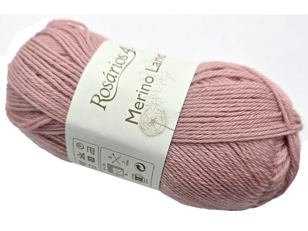 MERINO LAND 01 Róż Indyjski 50g 220m Rosarios4 włóczka 100% wełna merino hurtownia włóczek GOLD-POL Warszawa