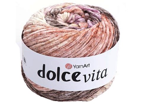 DOLCE VITA 04 Mix Beż Brąz włóczka YarnArt 150g 260m włóczki dla dzieci na kocyk sklep z włóczkami GOLD-POL