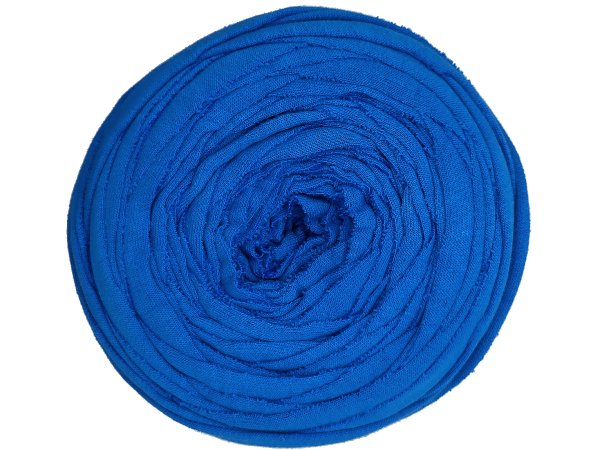 Spaghetti cotton NIEBIESKI DRESÓWKA cena za 1 sztukę około 120m włóczka z recyklingu t-shirt nici bawełna s