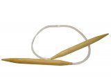 Druty okrągłe 8mm 41cm bambusowe idealne do robienia czapki