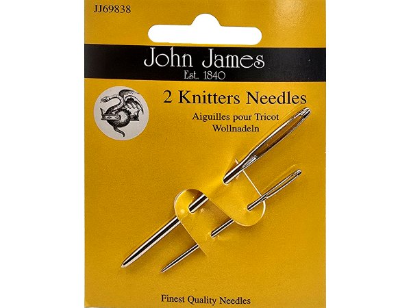 Igły dziewiarskie John James JJ69838 Knitters Needles 2 szt Assorted hurtownia igieł