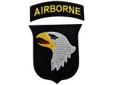 Aplikacja AIRBORN na rzep cena za para AIRBORN + ORZEŁ naszywka patche