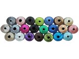 GALASSIA 27 BEŻ 25g 112m kordonek z cekinami 2mm co 1cm