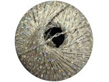 GALASSIA 27 BEŻ 25g 112m kordonek z cekinami 2mm co 1cm