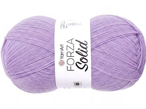 FORZA SOLID 39 Fioletowa włóczka YarnArt 100g 420m włóczki wełniane na swetry i skarpetki lub drgą nitkę
