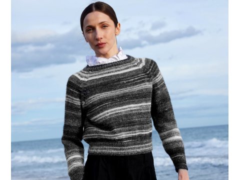 Merino Seta Tones 100 MIX BEŻE BRĄZY ECRU Concept by Katia 100g 250m wełna z jedwabiem LIMITED EDITION
