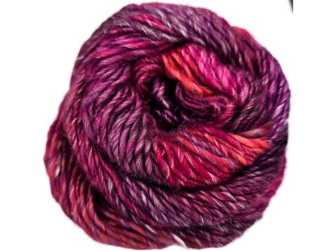Merino Seta Tones 104 MIX RÓŻE FIOLET CZERWONY Concept by Katia 100g 250m wełna z jedwabiem LIMITED EDITION