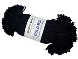 Sznurek 5mm BLACK CZARNY 100m by GOLD-POL bawełniany z rdzeniem poliestrowym