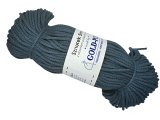 Sznurek 5mm DARK SEA JEANS 100m by GOLD-POL bawełniany z rdzeniem poliestrowym