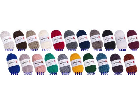 ALPINE ALPACA NEW 1448 ŻÓŁTA włóczka YarnArt 150g 120m gruba 10mm na swetry sklep z włóczkami Gold-Pol Warszawa
