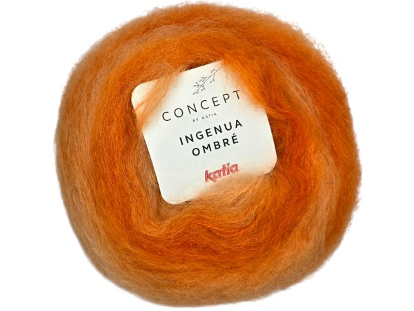 INGENUA OMBRE 201 ORANGE 100g 280m Concept by Katia LIMITED EDITION