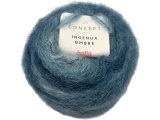 INGENUA OMBRE 205 NIEBIESKI 100g 280m Concept by Katia LIMITED EDITION