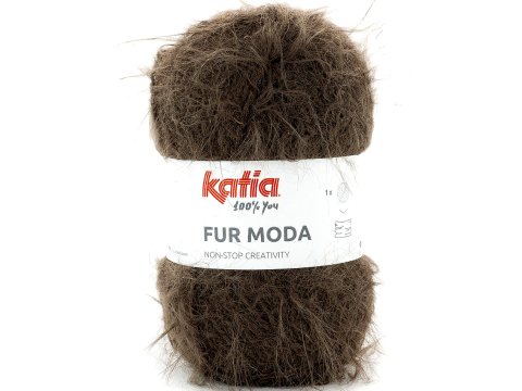 FUR MODA 103 BRĄZOWA CZEKOLADA 100g 190m Concept by Katia włóczka tylko w Gold-Pol