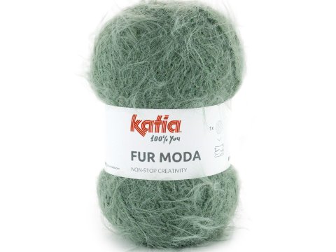 FUR MODA 109 MINT EUKALIPTUS 100g 190m Concept by Katia włóczka tylko w Gold-Pol LIMITED EDITION