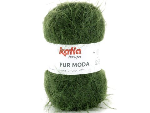 FUR MODA 110 ZIELONY FOREST 100g 190m Concept by Katia włóczka tylko w Gold-Pol LIMITED EDITION