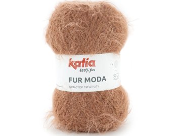 FUR MODA 104 PUDROWY BEŻ...