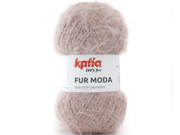 FUR MODA 101 RÓŻ ZGASZONY PUDROWY 100g 190m Concept by Katia włóczka tylko w Gold-Pol LIMITED EDITION