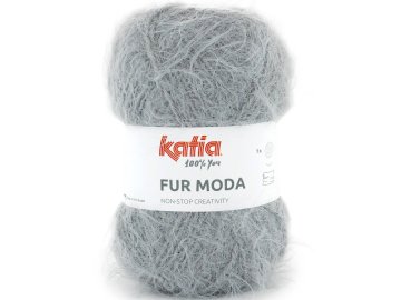 FUR MODA 108 SZARY JASNY...