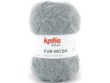 FUR MODA 108 SZARY JASNY 100g 190m Concept by Katia włóczka tylko w Gold-Pol LIMITED EDITION