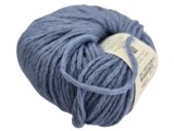 PURE ORGANIC WOOL 62 NIEBIESKI włóczka KATIA 50g 110m wełna 100% chlorine free OUTLET KONIEC KOLEKCJI
