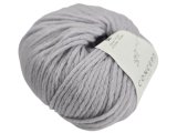 PURE ORGANIC WOOL 60 SZARY JASNY włóczka KATIA 50g 110m wełna 100% chlorine free OUTLET KONIEC KOLEKCJI