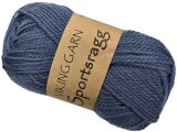 SPORTSRAGG włóczka 527 NIEBIESKI Viking Garn 50g 100m mix wełny sport czapki kominy sklep z włóczkami Warszawa