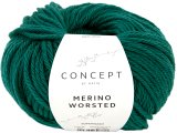 MERINO WORSTED 26 MORSKI włóczka Katia 50g 80m 100% merino superwash