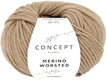 MERINO WORSTED 12 BEŻ...