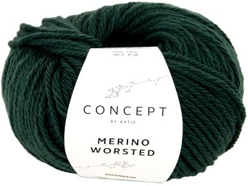MERINO WORSTED 22 ZIELONA...