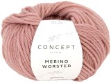 MERINO WORSTED 28 JASNY RÓŻ włóczka Katia 50g 80m 100% merino superwash
