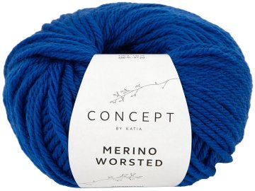 MERINO WORSTED 23 NIEBIESKI...