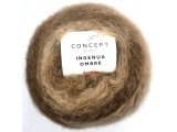 INGENUA OMBRE 203 MIX BEŻU I BRĄZU CYNAMONKA 100g 280m Concept by Katia LIMITED EDITION