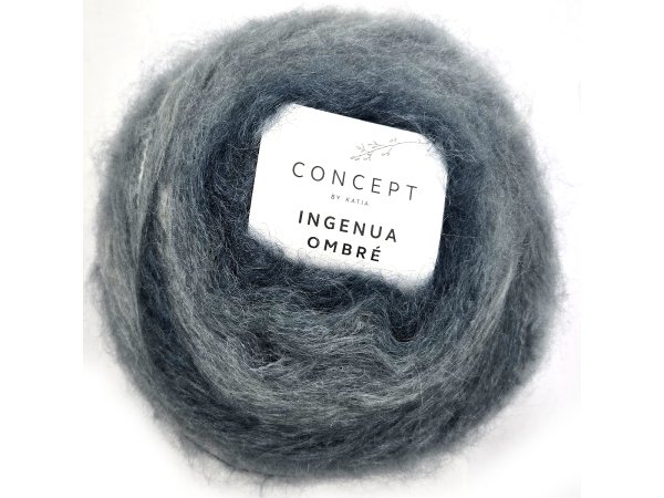 INGENUA OMBRE 207 MIX SZAROŚCI 100g 280m Concept by Katia LIMITED EDITION