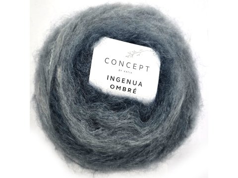 INGENUA OMBRE 207 MIX SZAROŚCI 100g 280m Concept by Katia LIMITED EDITION
