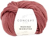 MERINO WORSTED 29 RÓŻOWA włóczka Katia 50g 80m 100% merino superwash