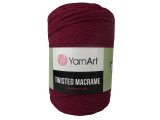 TWISTED MACRAME 81 WIŚNIOWY sznurek YarnArt 500g 210m bawełniany 5mm do robienia makramy twistmakrama