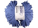 .Sznurek by GOLD-POL 5mm bawełniany JEANS JASNY 100m z rdzeniem poliestrowym