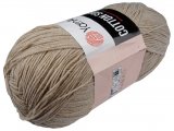 COTTON SOFT 87 LATTE JASNY BEŻ 100g 600m YarnArt cieńka bawełna