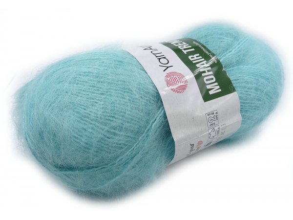 MOHAIR TRENDY 142 AQUA  włóczka YarnArt 100g 220m sklep internetowy goldpol