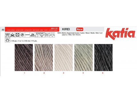 KIREI 1 BRĄZ włóczka 100% wełna merino 100g 160m włóczka cienka melanż kolory ziemi sklep z włóczkami