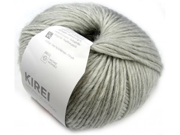 KIREI 4 SZARY włóczka 100% wełna merino 100g 160m włóczka cienka melanż kolory ziemi sklep z włó