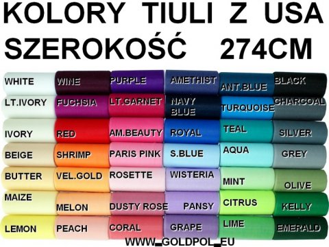 Tiul miękki ROLKA ANTIC BLUE NIEBIESKI spłowiały w rolce 25y  22,86m amerykański z USA do tutu na pompony kokardy dekorac