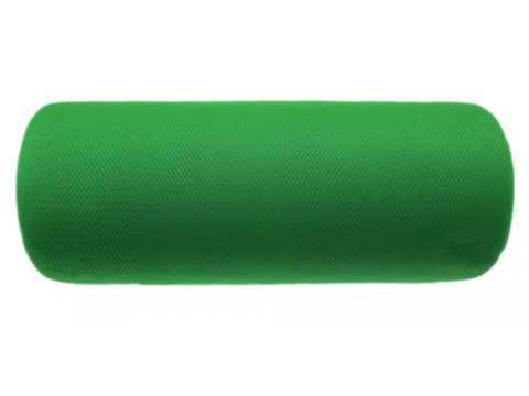 Tiul miękki ROLKA KELLY zielony w rolce 25y  22,86m amerykański z USA do tutu na pompony kokardy dekorac