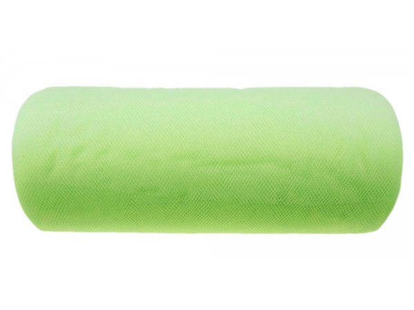 Tiul miękki ROLKA MINT zielony w rolce 25y  22,86m amerykański z USA do tutu na pompony kokardy dekorac