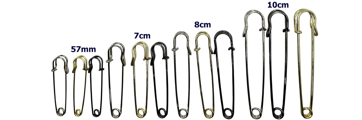 Agrafki ozdobne szkockie 57mm-10cm | Hurt i Detal | GOLD-POL